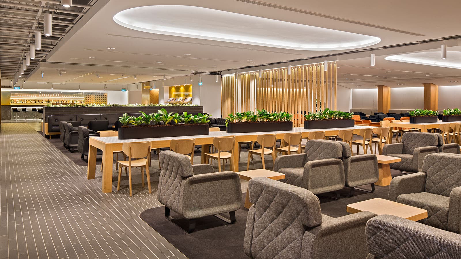 Qantas International Business Lounge